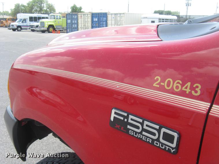 image for item BL9046 2000 Ford F550 Super Duty XL Crew Cab fire truck