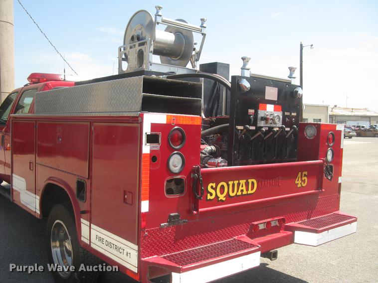 image for item BL9047 2000 Ford F550 Super Duty XL Crew Cab fire truck