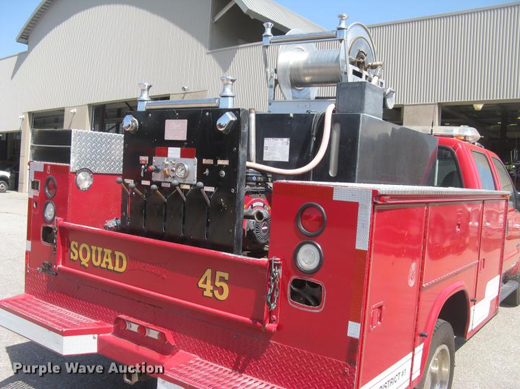 image for item BL9047 2000 Ford F550 Super Duty XL Crew Cab fire truck