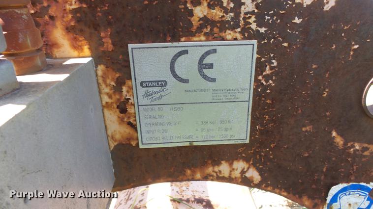 image for item BL9054 Stanley HS-6000 plate compactor