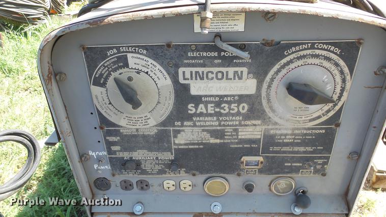 image for item BL9055 Lincoln SAE-350 arc welder
