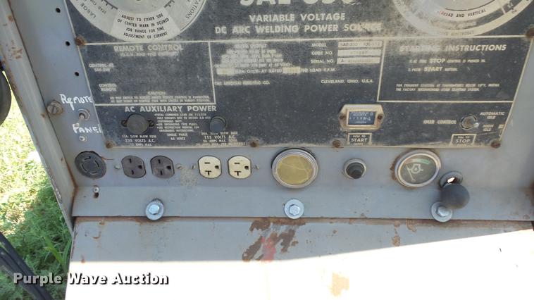 image for item BL9055 Lincoln SAE-350 arc welder