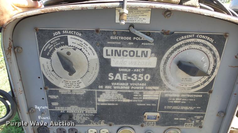 image for item BL9055 Lincoln SAE-350 arc welder