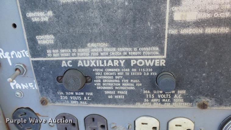 image for item BL9055 Lincoln SAE-350 arc welder