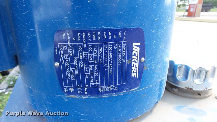 image for item BL9058 Eaton Vicker hydraulic power unit