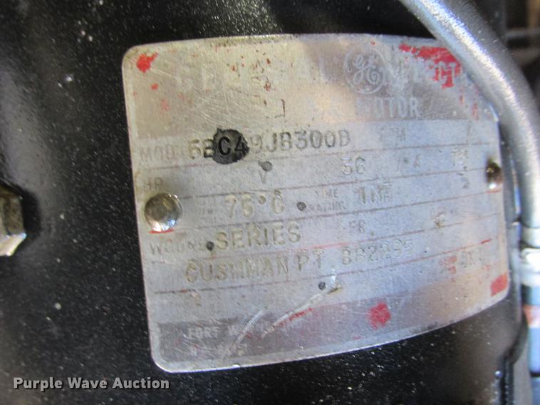 image for item DA8260 Cushman 7510 utility cart