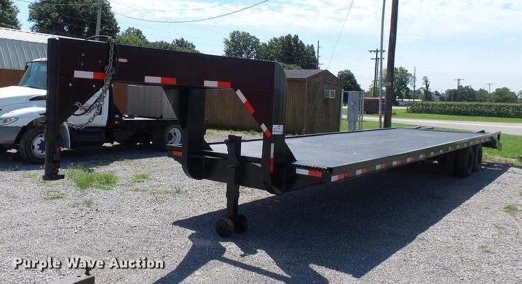 image for item DB7081 2012 shop built equipment trailer