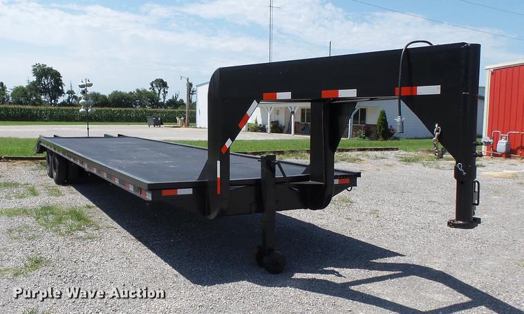 image for item DB7081 2012 shop built equipment trailer