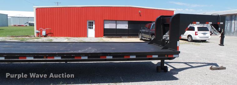 image for item DB7081 2012 shop built equipment trailer