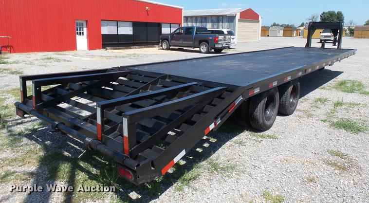 image for item DB7081 2012 shop built equipment trailer