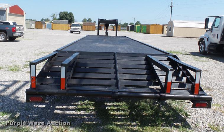 image for item DB7081 2012 shop built equipment trailer