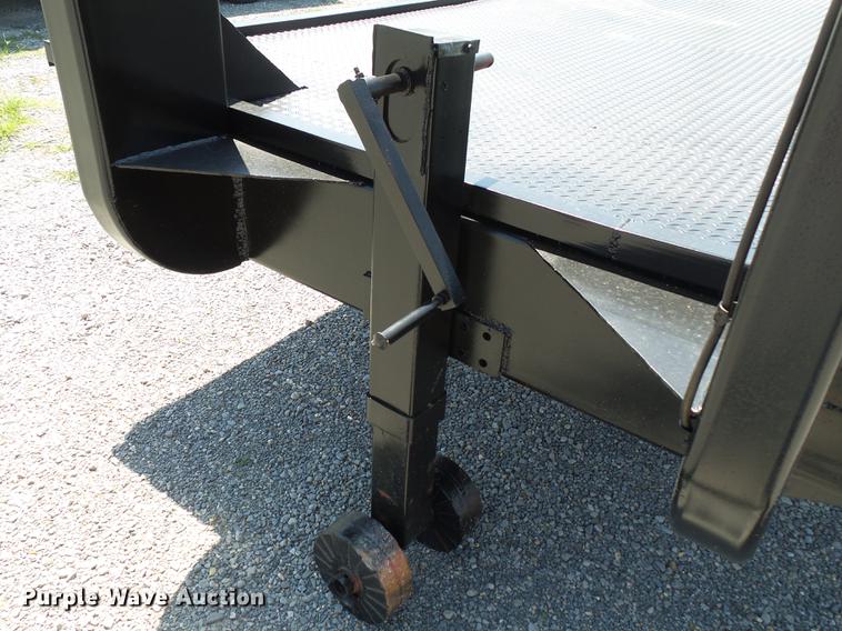 image for item DB7081 2012 shop built equipment trailer