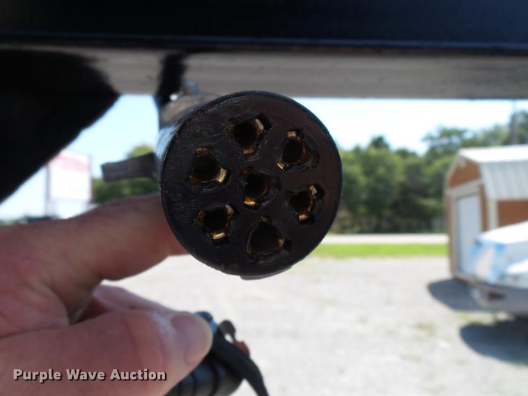 image for item DB7081 2012 shop built equipment trailer