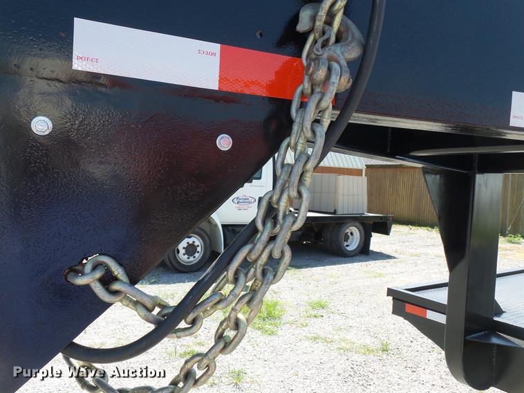 image for item DB7081 2012 shop built equipment trailer