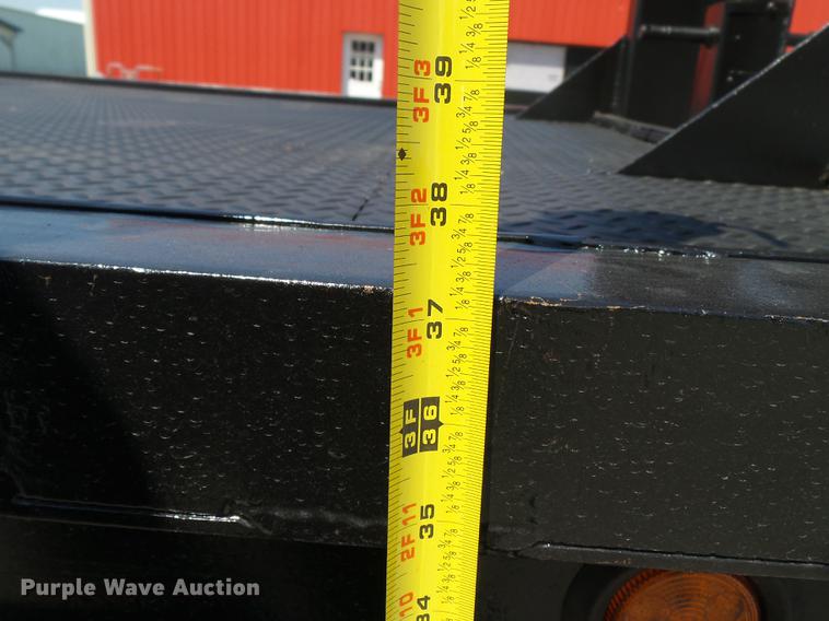 image for item DB7081 2012 shop built equipment trailer