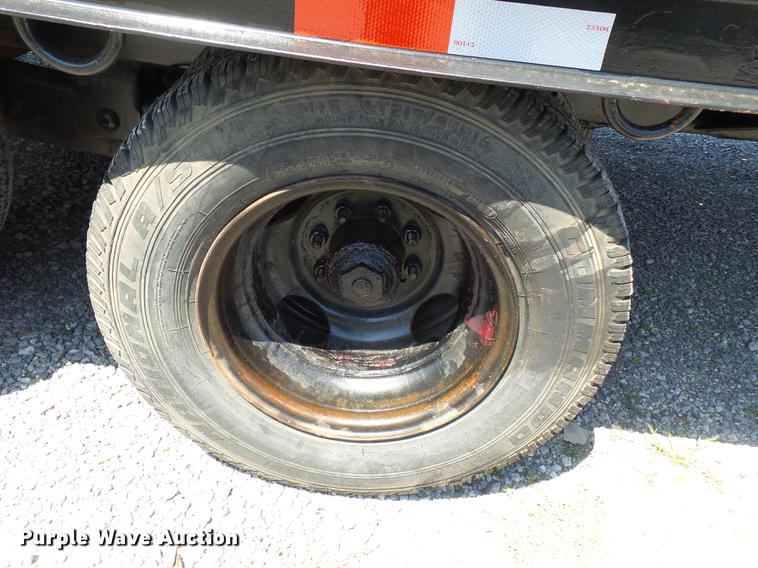 image for item DB7081 2012 shop built equipment trailer