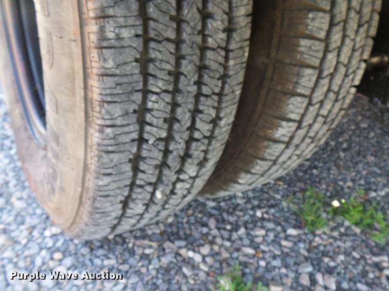 image for item DB7081 2012 shop built equipment trailer