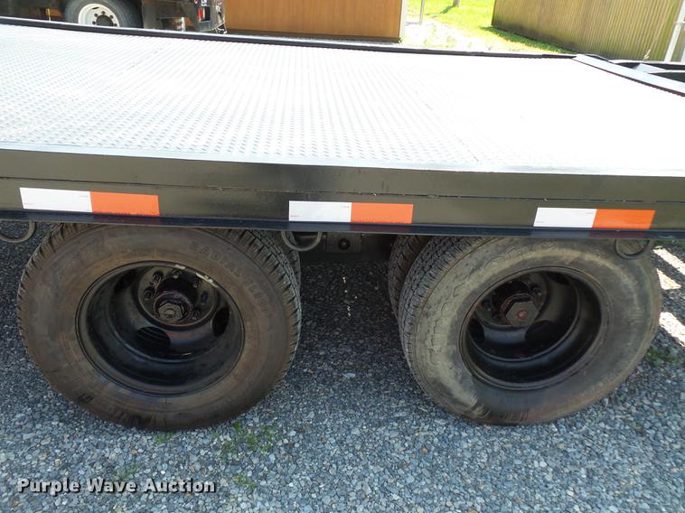 image for item DB7081 2012 shop built equipment trailer