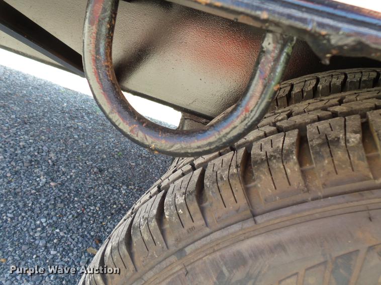 image for item DB7081 2012 shop built equipment trailer