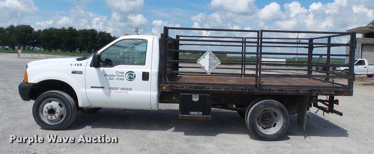 image for item DB7099 2000 Ford F450 Super Duty XL flatbed truck