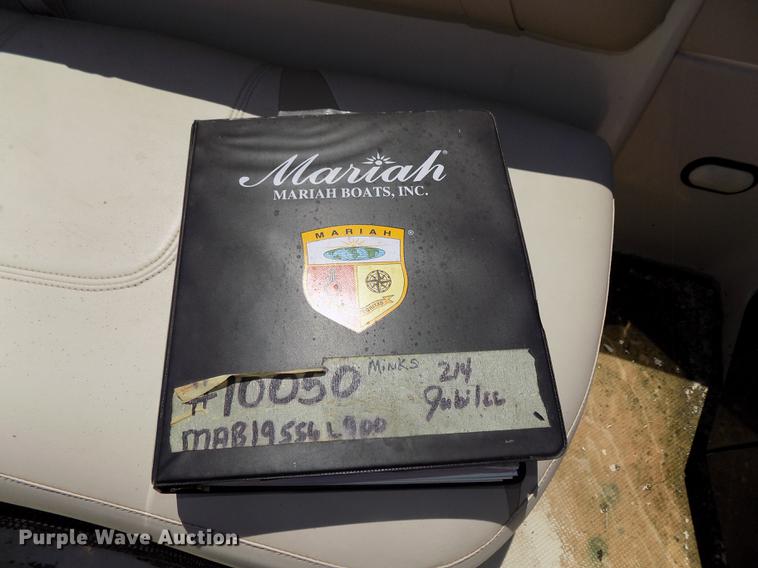 image for item DB8669 2000 Mariah Jubilee 214 deck boat