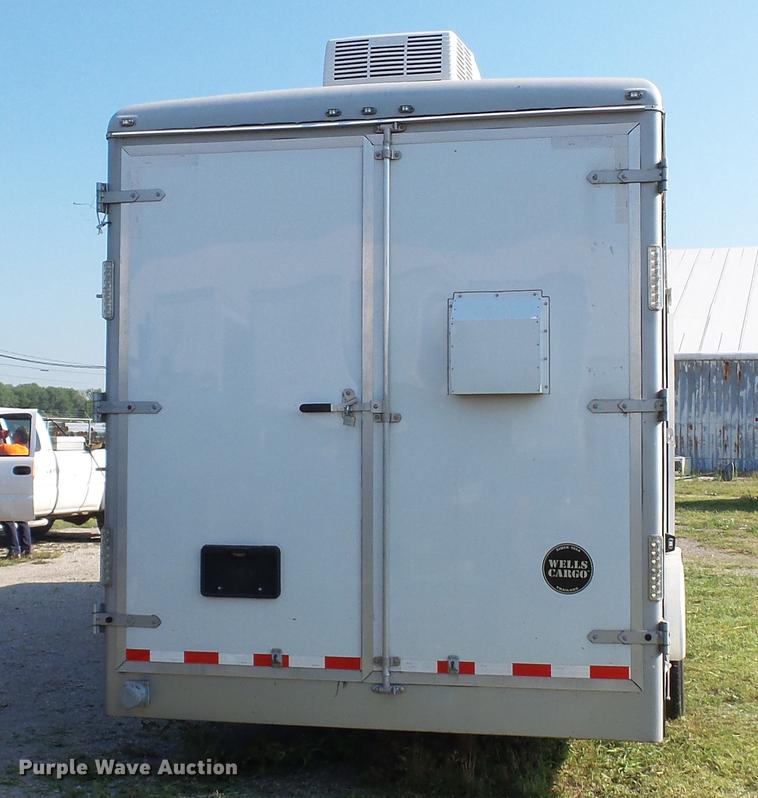 image for item DD7253 2011 Wells Cargo CVG2825 enclosed cargo trailer