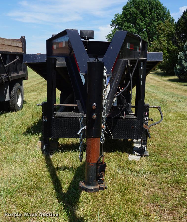 image for item DD7778 2013 South Valley tilt deck equipment trailer