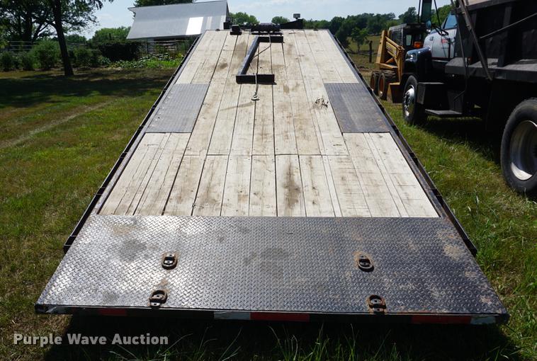 image for item DD7778 2013 South Valley tilt deck equipment trailer