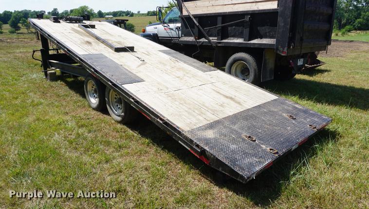 image for item DD7778 2013 South Valley tilt deck equipment trailer