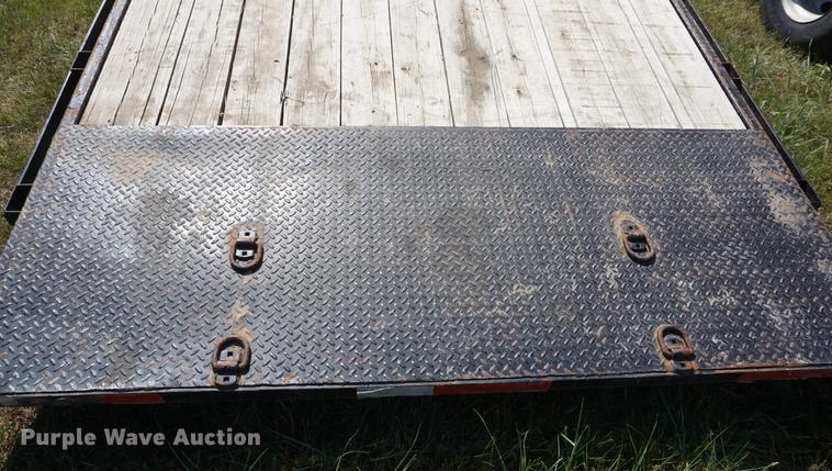 image for item DD7778 2013 South Valley tilt deck equipment trailer