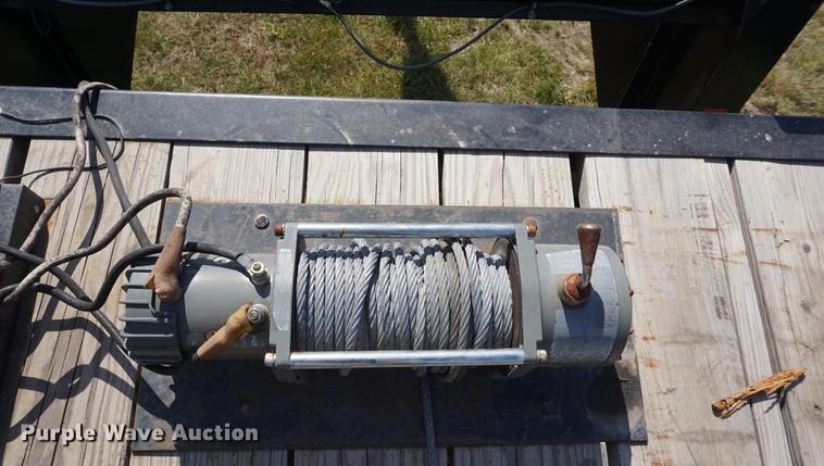 image for item DD7778 2013 South Valley tilt deck equipment trailer