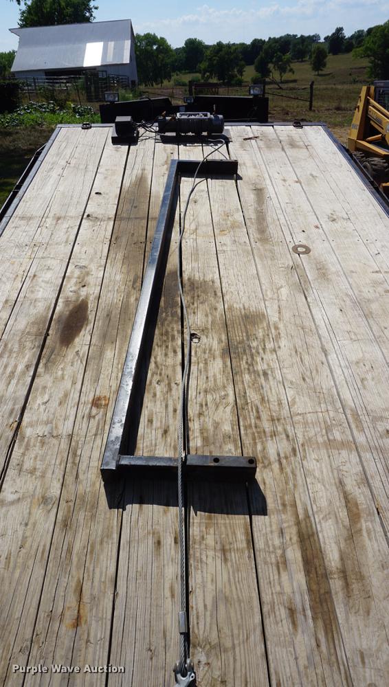 image for item DD7778 2013 South Valley tilt deck equipment trailer