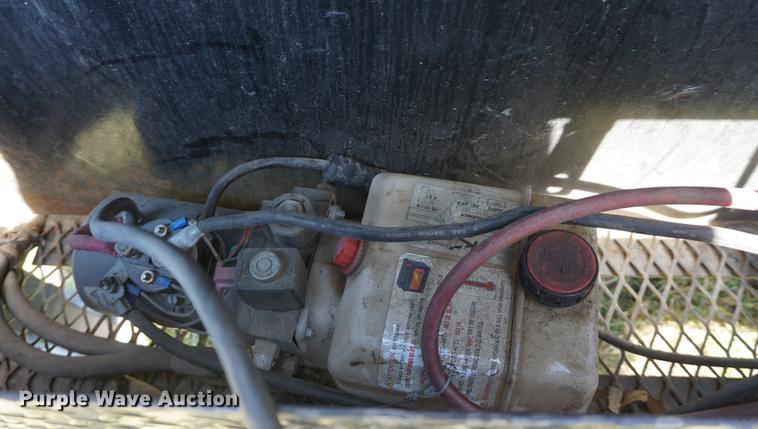 image for item DD7778 2013 South Valley tilt deck equipment trailer