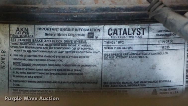 image for item DD7797 1996 Chevrolet Coachmen Catalina RV