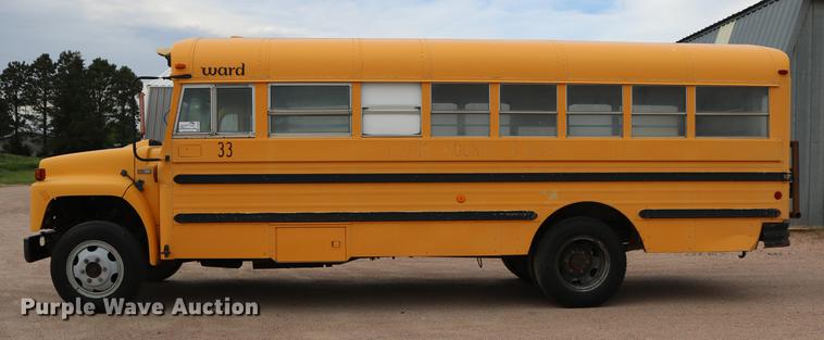 image for item DD8285 1987 International S1853 Ward SS-20 school bus