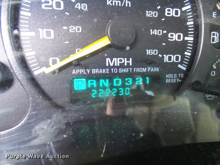 image for item DD8649 2001 Chevrolet Silverado 1500 Ext. Cab pickup truck