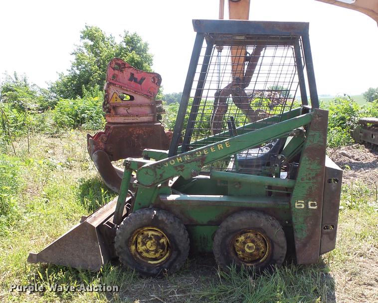 image for item DV9442 John Deere 60 skid steer