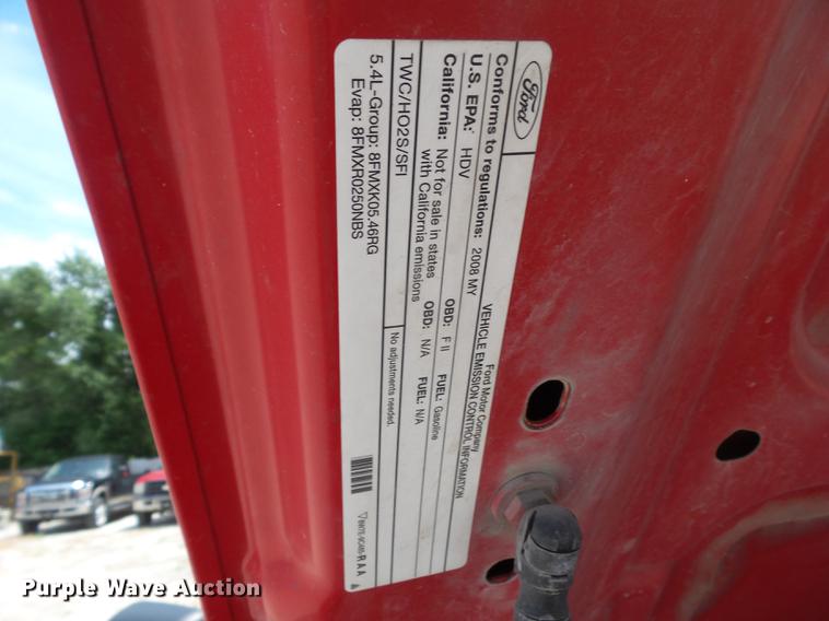 image for item DZ9400 2008 Ford F250 Super Duty SuperCab pickup truck