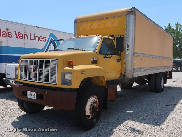 image for item EF9779 1991 GMC TopKick C5500 box truck