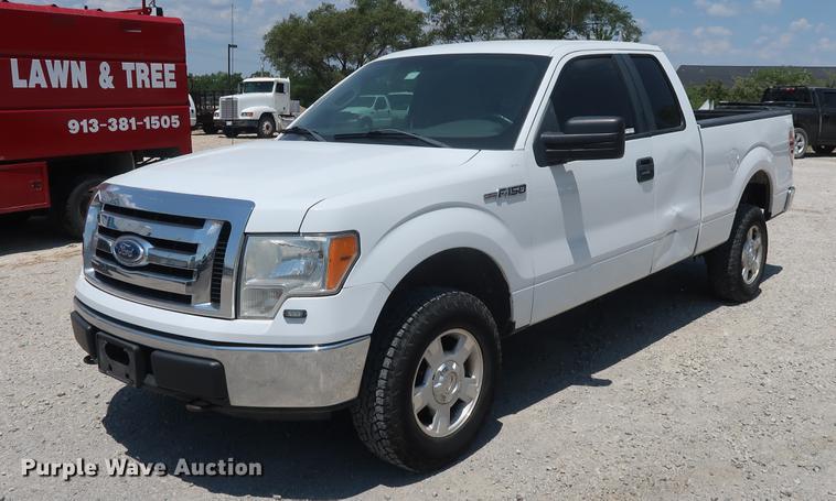 image for item EF9782 2010 Ford F150 SuperCab pickup truck