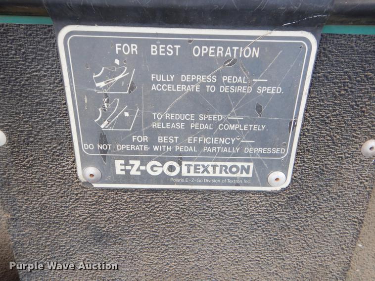 image for item EK9582 EZ GO Textron golf cart