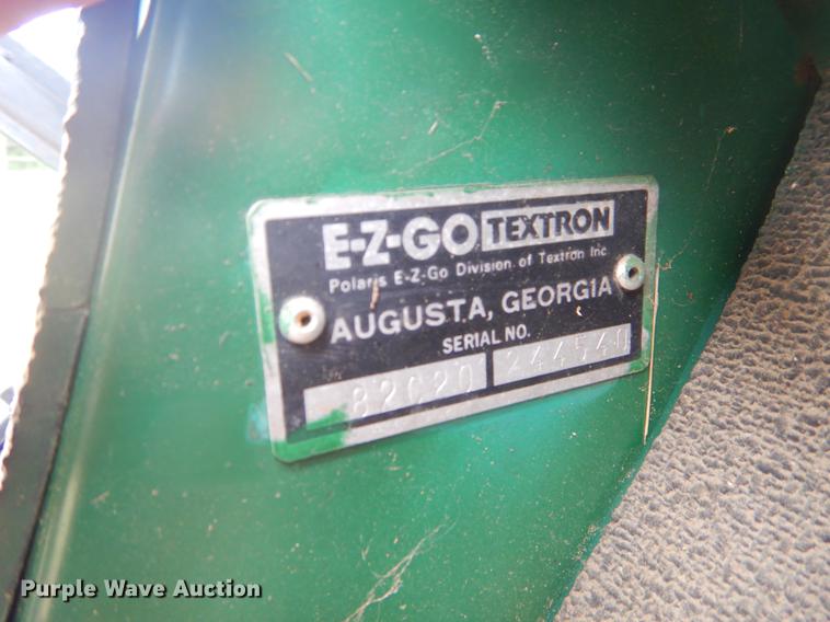 image for item EK9582 EZ GO Textron golf cart