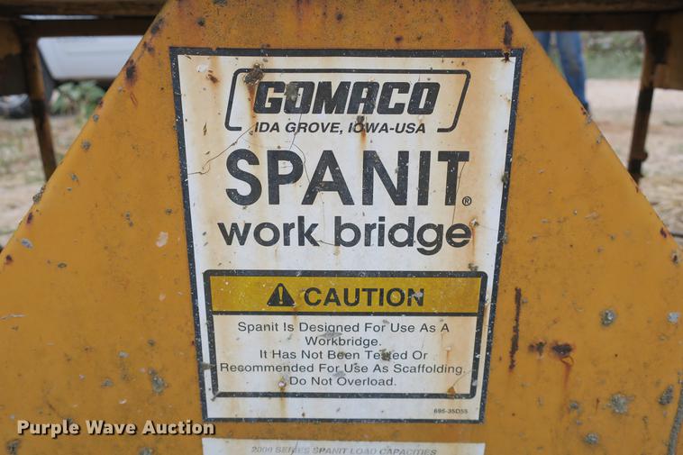 image for item EO9322 Gomaco Spanit work bridge