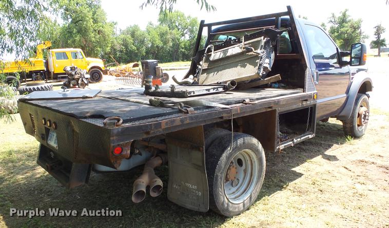 image for item ET9341 2008 Ford F450 Super Duty flatbed truck
