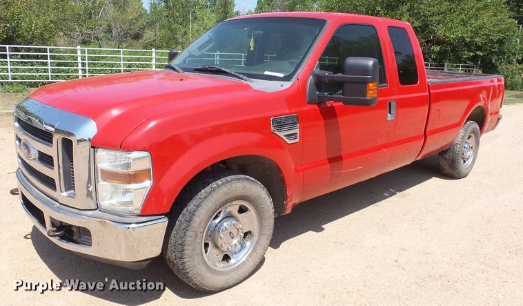 image for item ET9347 2009 Ford F250 Super Duty SuperCab pickup truck