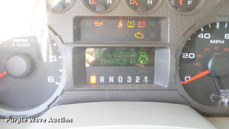 image for item ET9347 2009 Ford F250 Super Duty SuperCab pickup truck