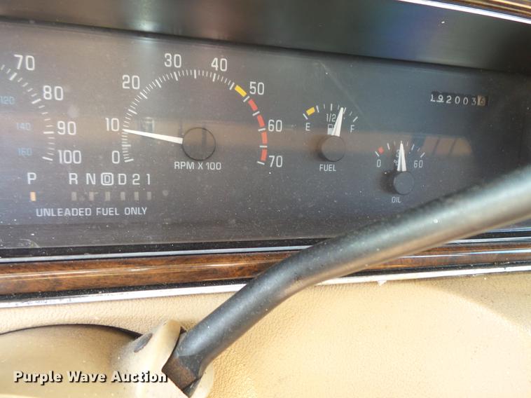 image for item EV9016 1991 Buick Roadmaster