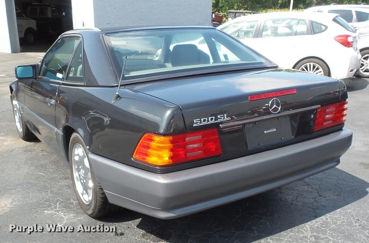image for item EV9017 1992 Mercedes Benz 500SL convertible