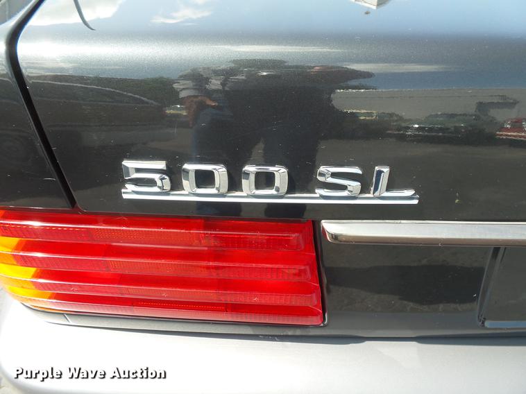 image for item EV9017 1992 Mercedes Benz 500SL convertible