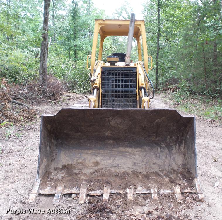 image for item DB7084 2001 John Deere 555G Series IV track loader